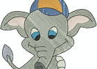 elephant 7 5x7